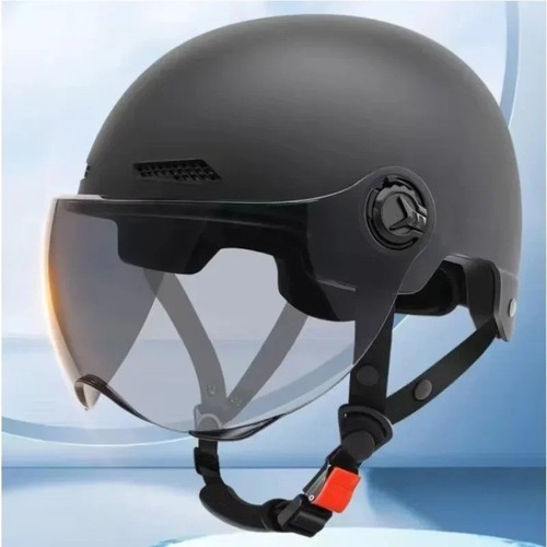 Open face scooter motorbike - open,