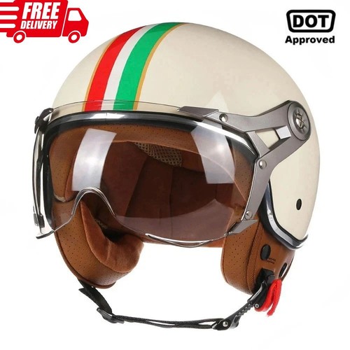 Open face motorcycle - motorcycle, helmet