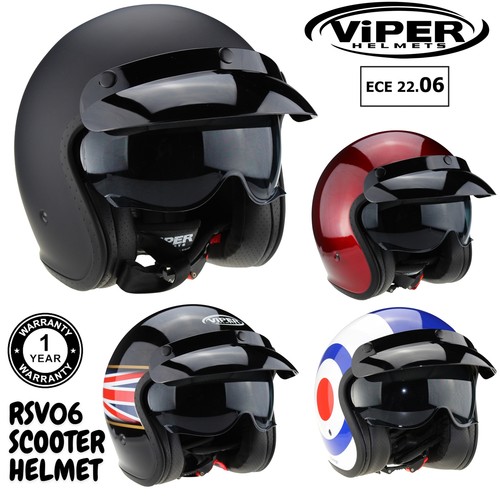 Viper v06 open face - rs-v06, scooter