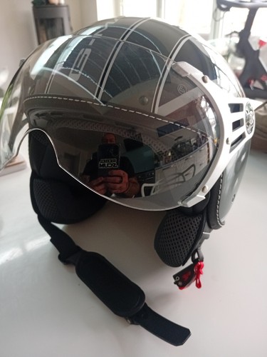 Motorbike scooter helmet - motorbike,