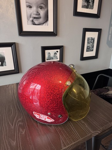 Open face helmet - open, motorcycle