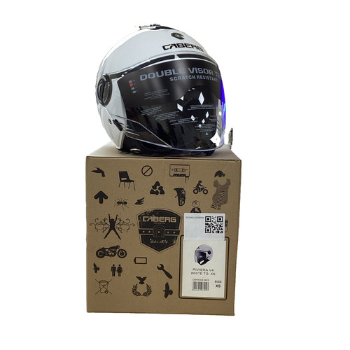 Caberg riviera white open - v4,