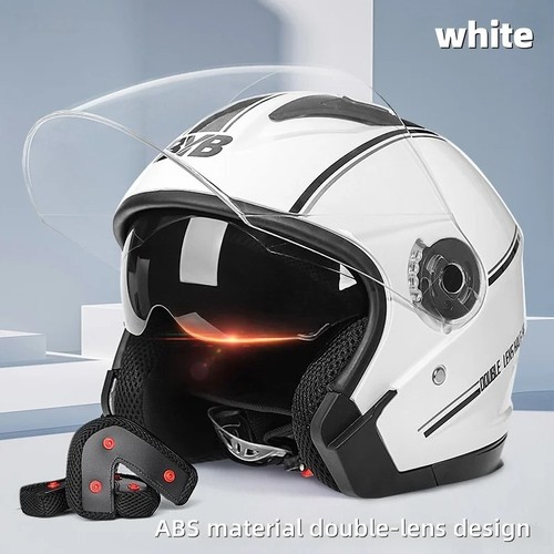 Open face scooter - open,