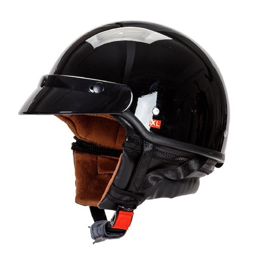 Dot motorcycle half helmet - motorcycle,