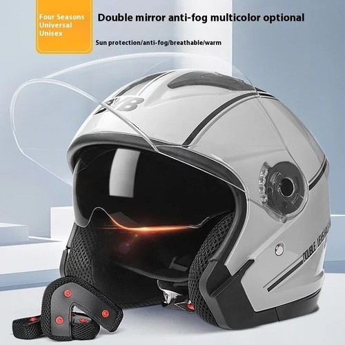 Open face scooter - face, motorbike