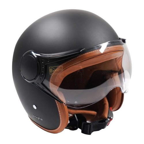 Open face motorcycle - face,
